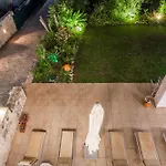 White Blue Spa Pool Luxury Villa